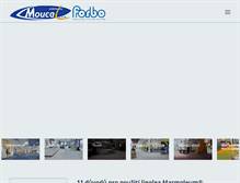 Tablet Screenshot of marmoleumlinoleum.cz